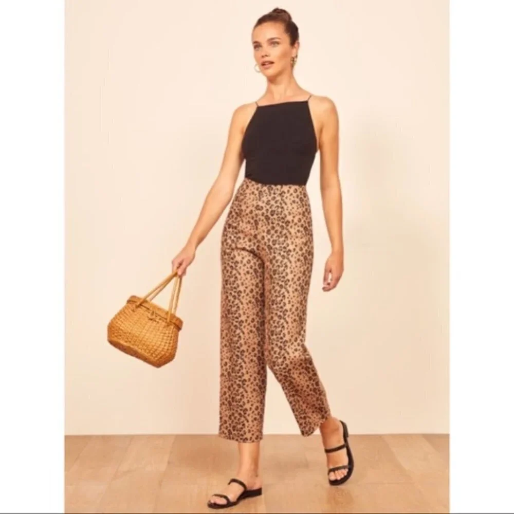 Reformation Noble Pant in Minx size 10 NWT
